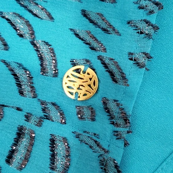 Lilly Pulitzer dressy v-neck silk tank sz XXS - Picture 8 of 8